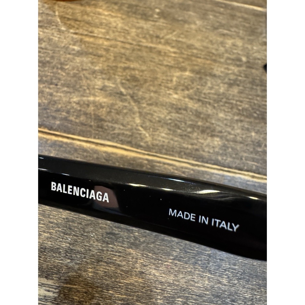 BALENCIAGA BB250S 001‎ BLACK GREY CAT EYE SUNGLASSES. 52 mm - Picture 7 of 13